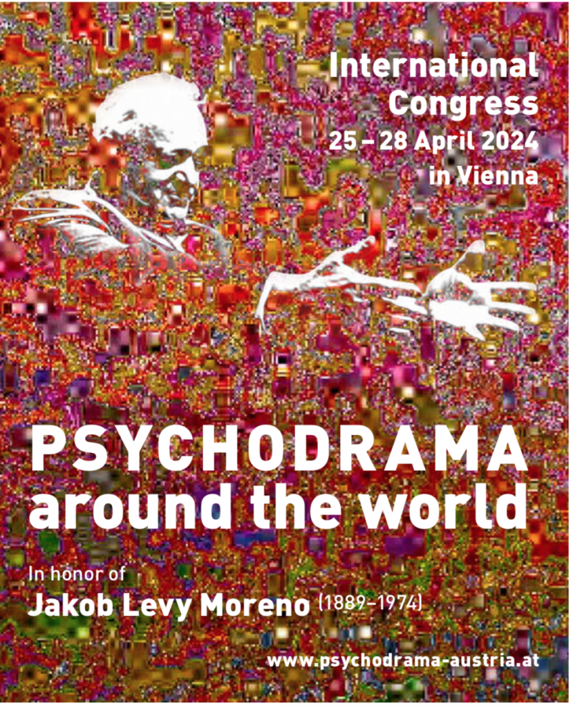 Affiche du Congrès International Psychodramme 2024 à Vienne